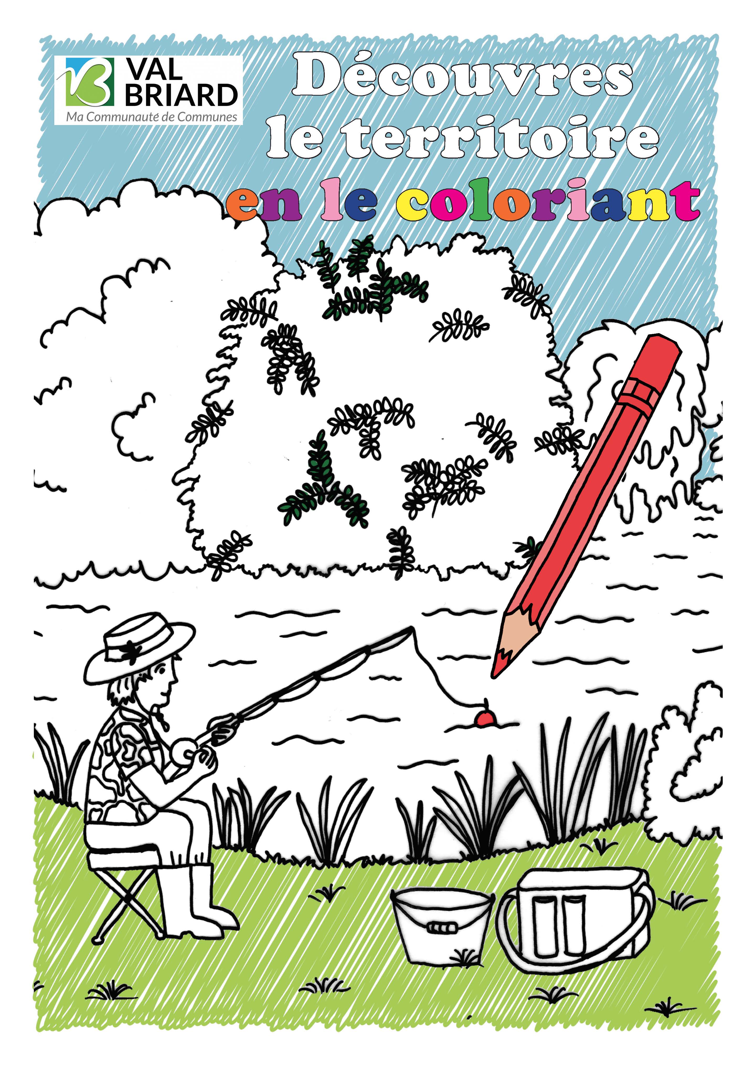 Val Briard &agrave; colorier